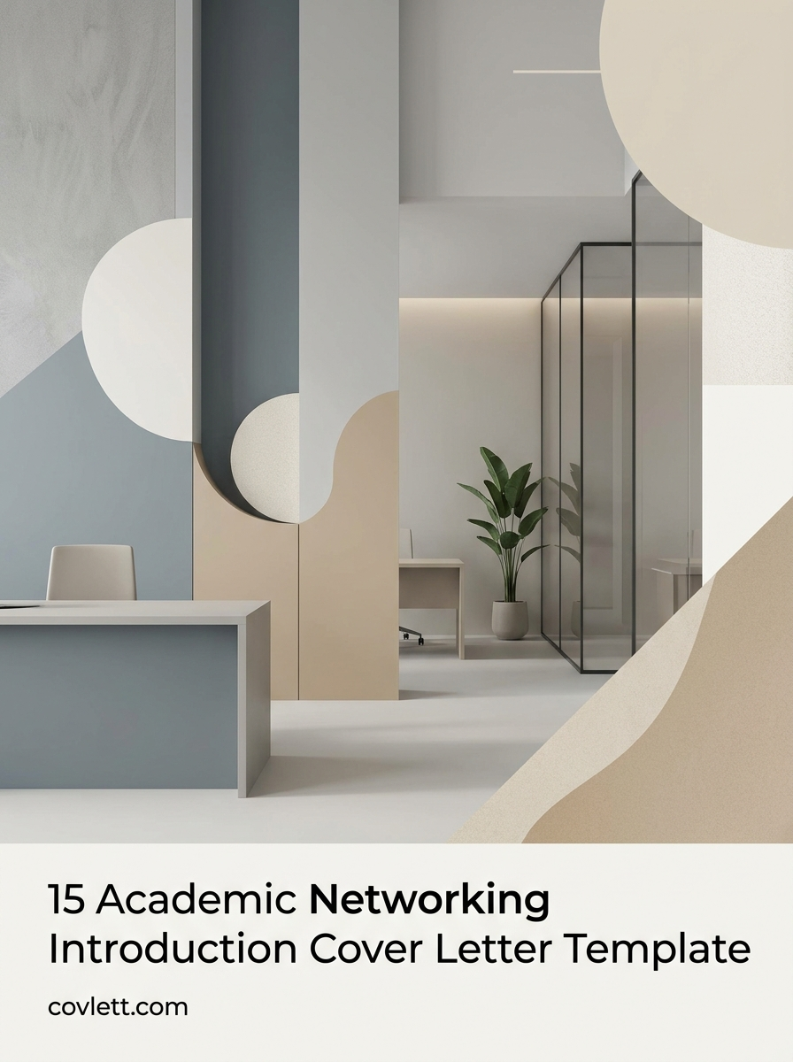 Strategic Networking Introduction Cover Letter Template – Establishing Professional Research Connections