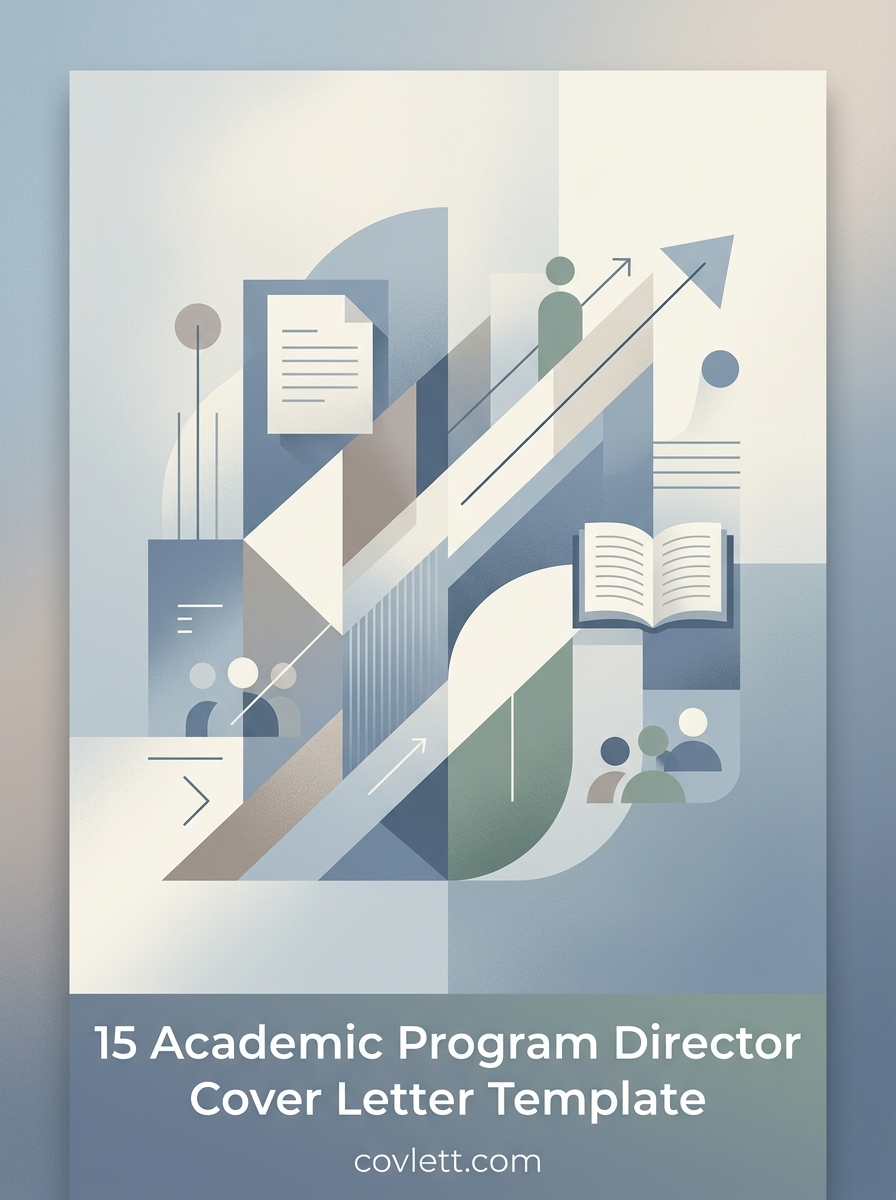Academic Program Director Cover Letter Template for Institutional Leadership