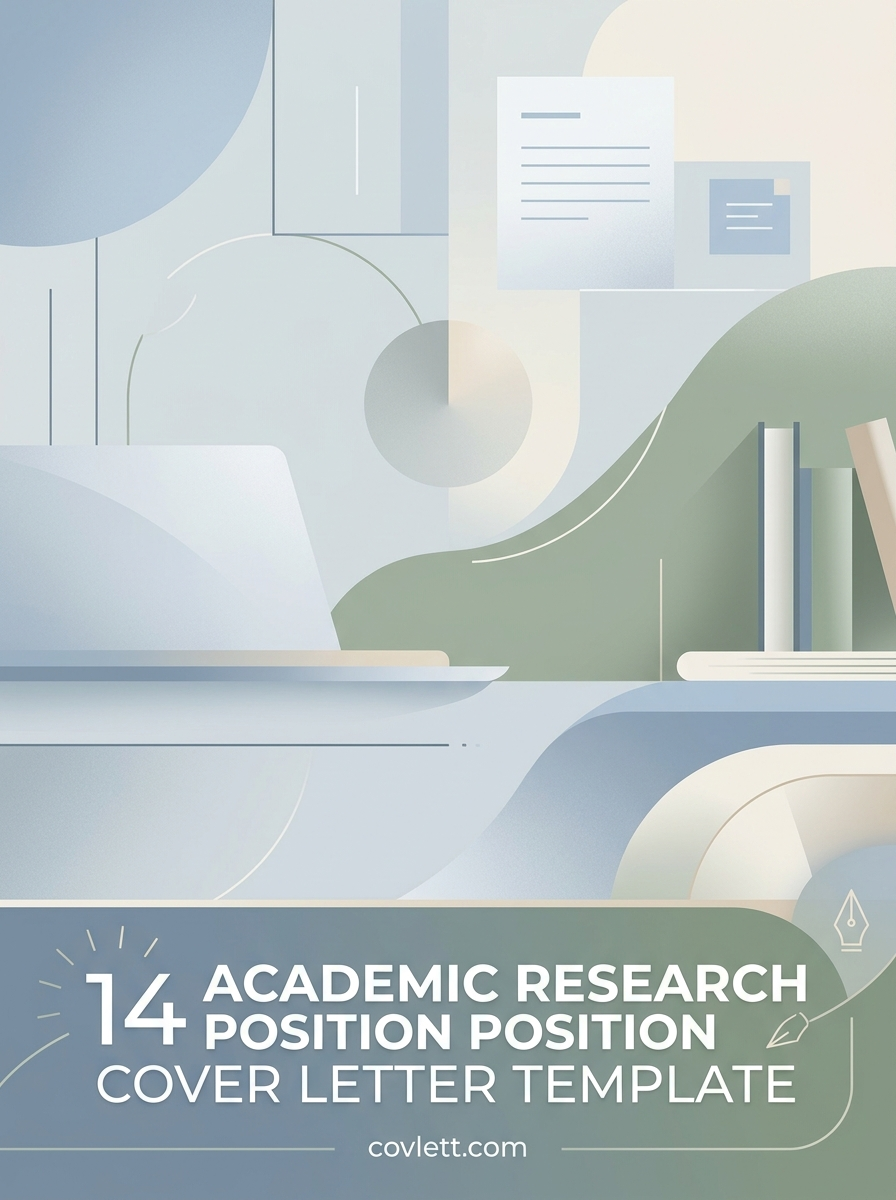 Academic Research Cover Letter Template - Demonstrating Scholarly Impact