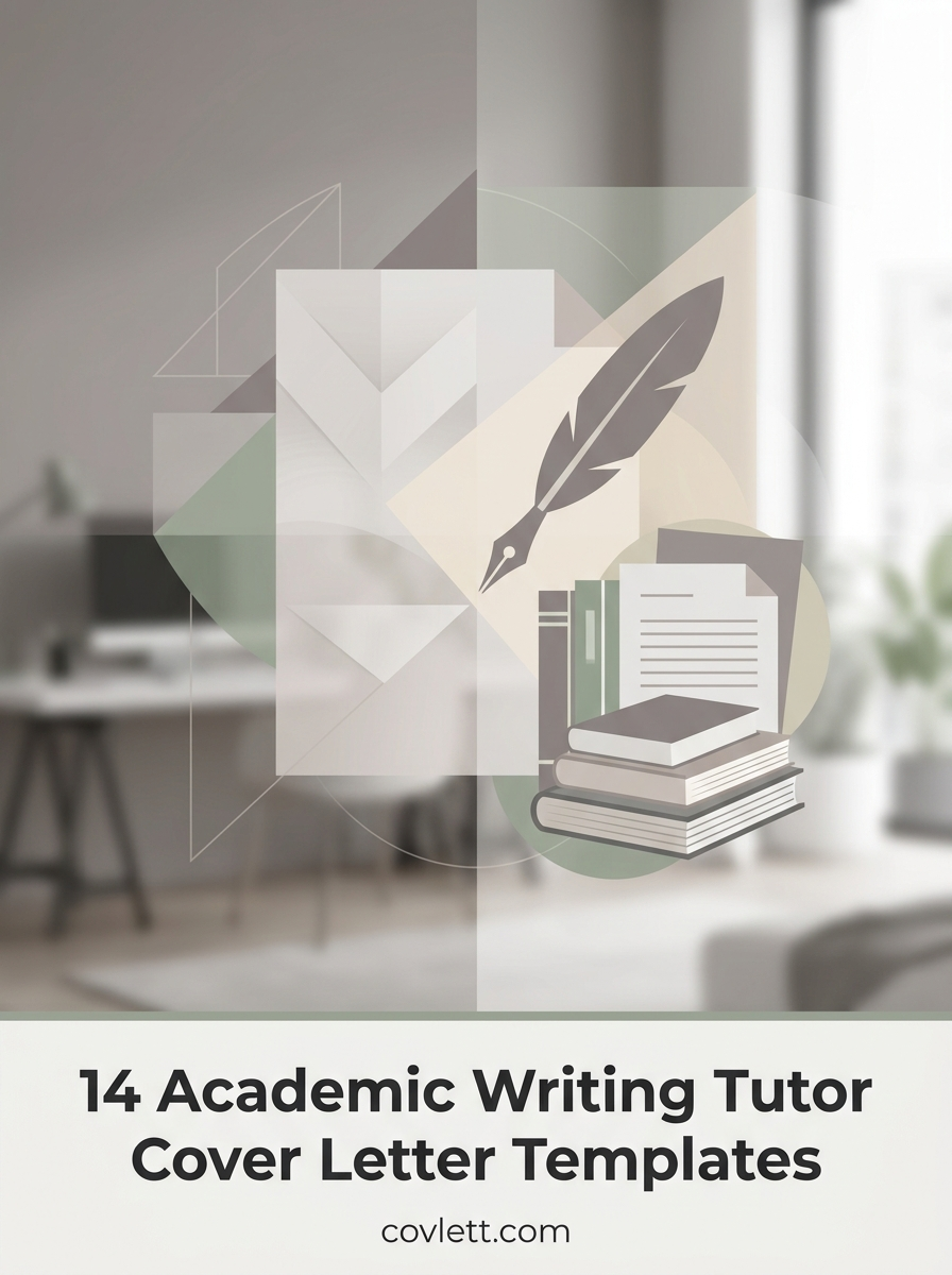 Professional Academic Writing Tutor Cover Letter Template - Securing Student Success