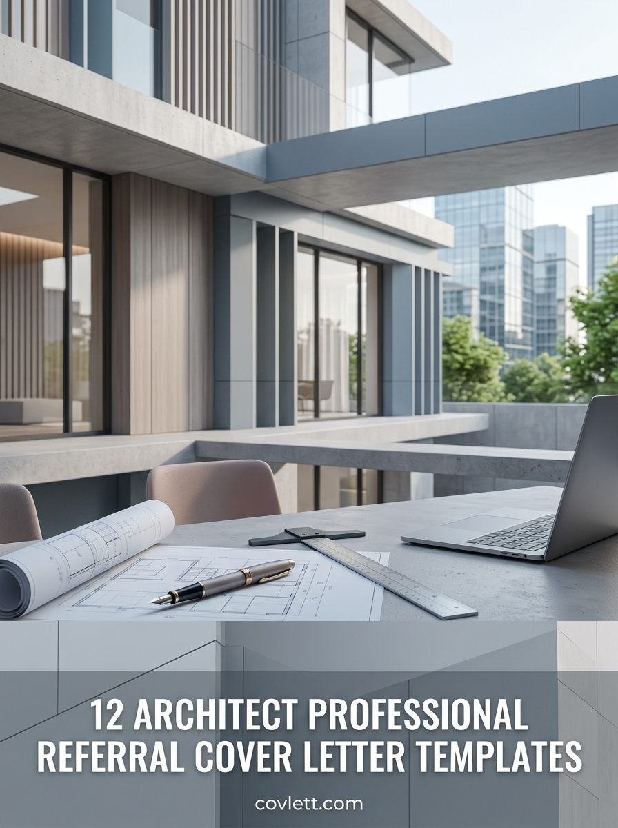 Strategic Networking Cover Letter Template - Leveraging Professional Recommendations