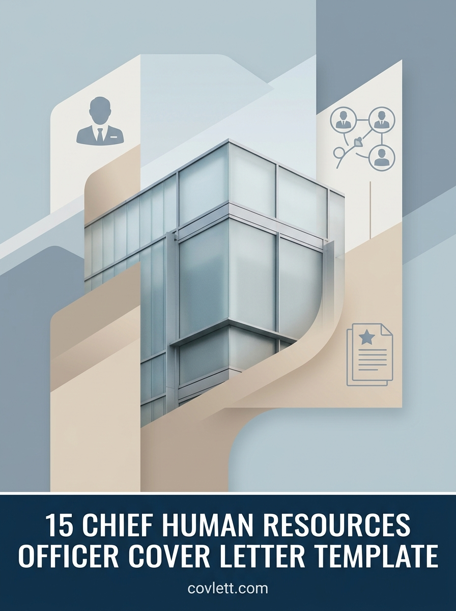 Strategic Leadership Chief Human Resources Officer Cover Letter Template for Driving Organizational Culture