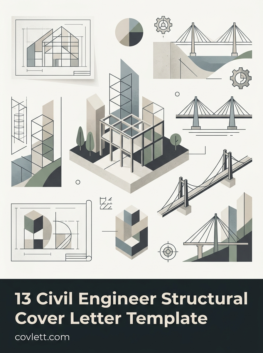 Structural Civil Engineer Cover Letter Template that Showcases Technical Expertise and Project Impact