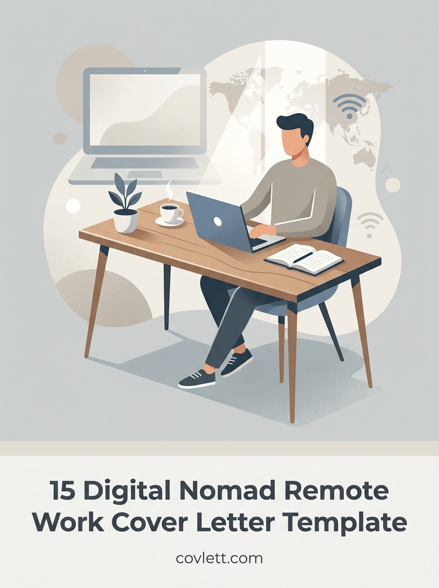 Strategic Remote Career Transition Cover Letter Template for Digital Nomads