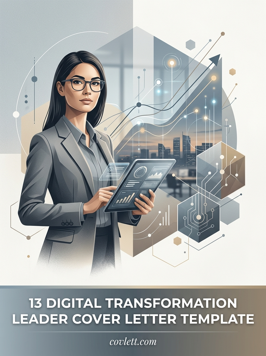 Strategic Impact Cover Letter Template for Digital Transformation Leaders