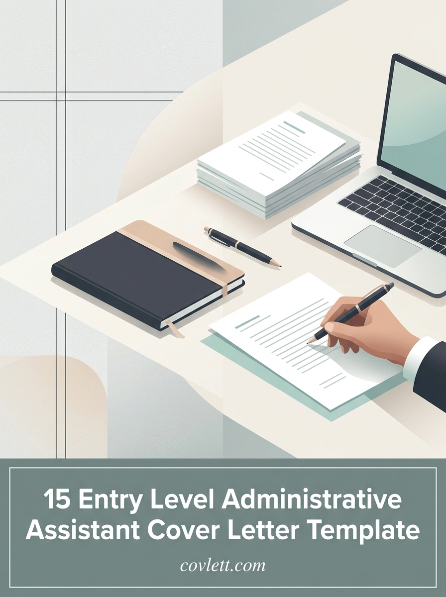 Professional Administrative Assistant Cover Letter Template - Career Entry Advantage