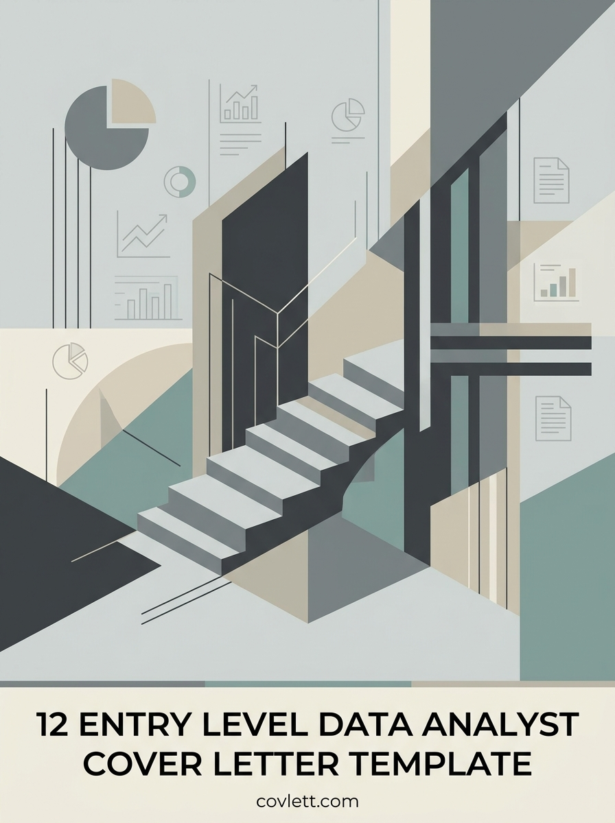 Entry Level Data Analyst Cover Letter Template that Highlights Analytical Potential