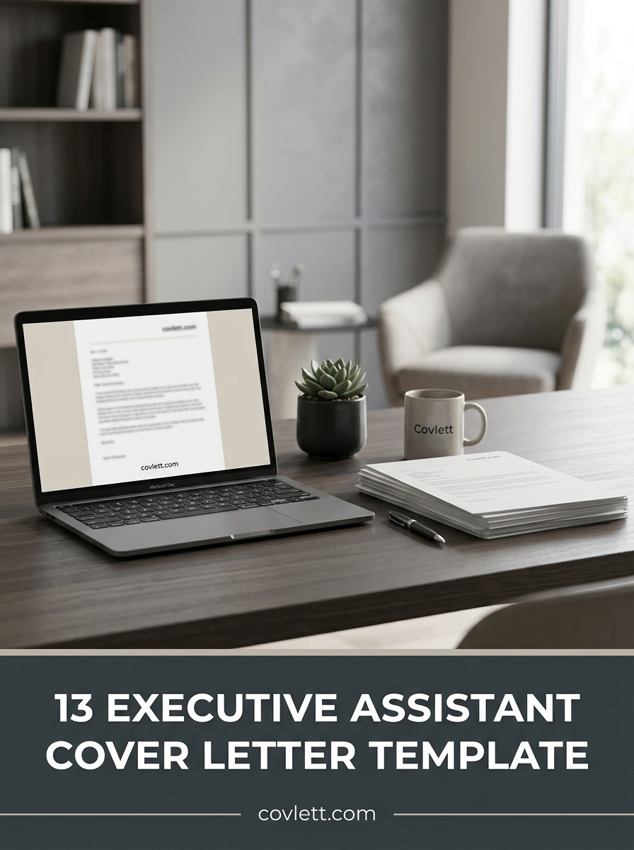Executive Assistant Cover Letter Template - Securing High-Level Support Roles