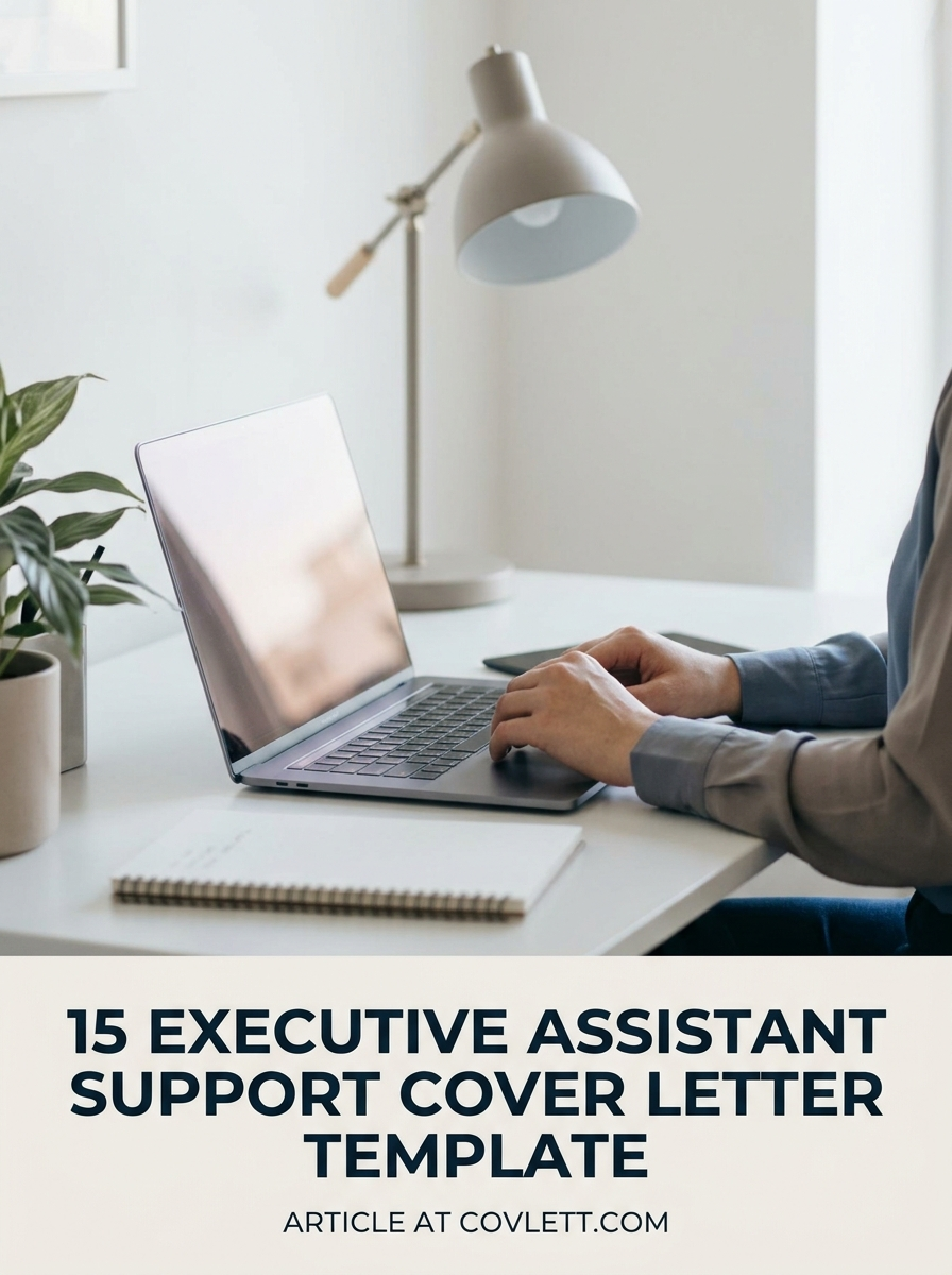 Strategic Executive Support Cover Letter Template for High-Level Operations