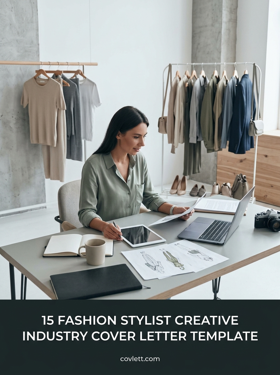 Impactful Fashion Stylist Cover Letter Template for Creative Industry Success
