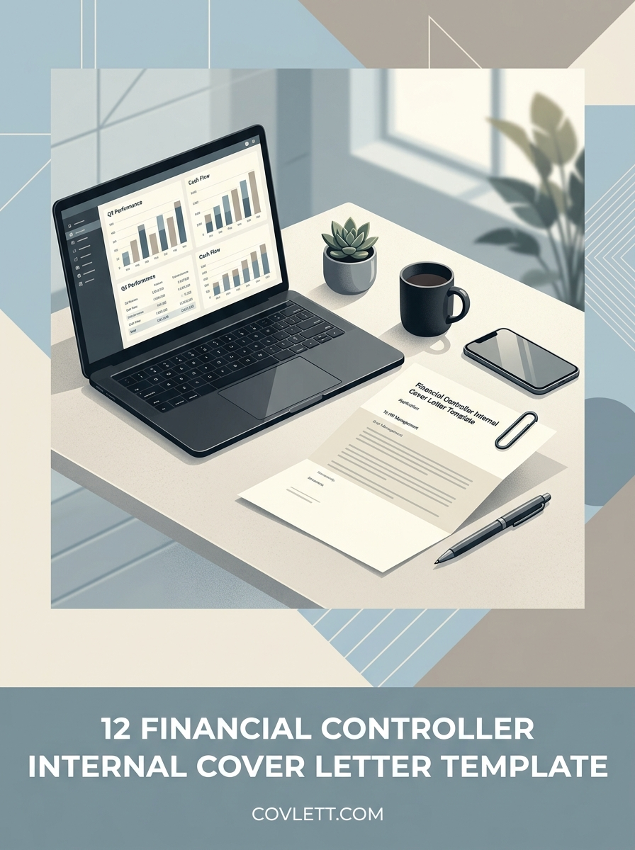 Professional Financial Controller Internal Cover Letter Template for Career Advancement