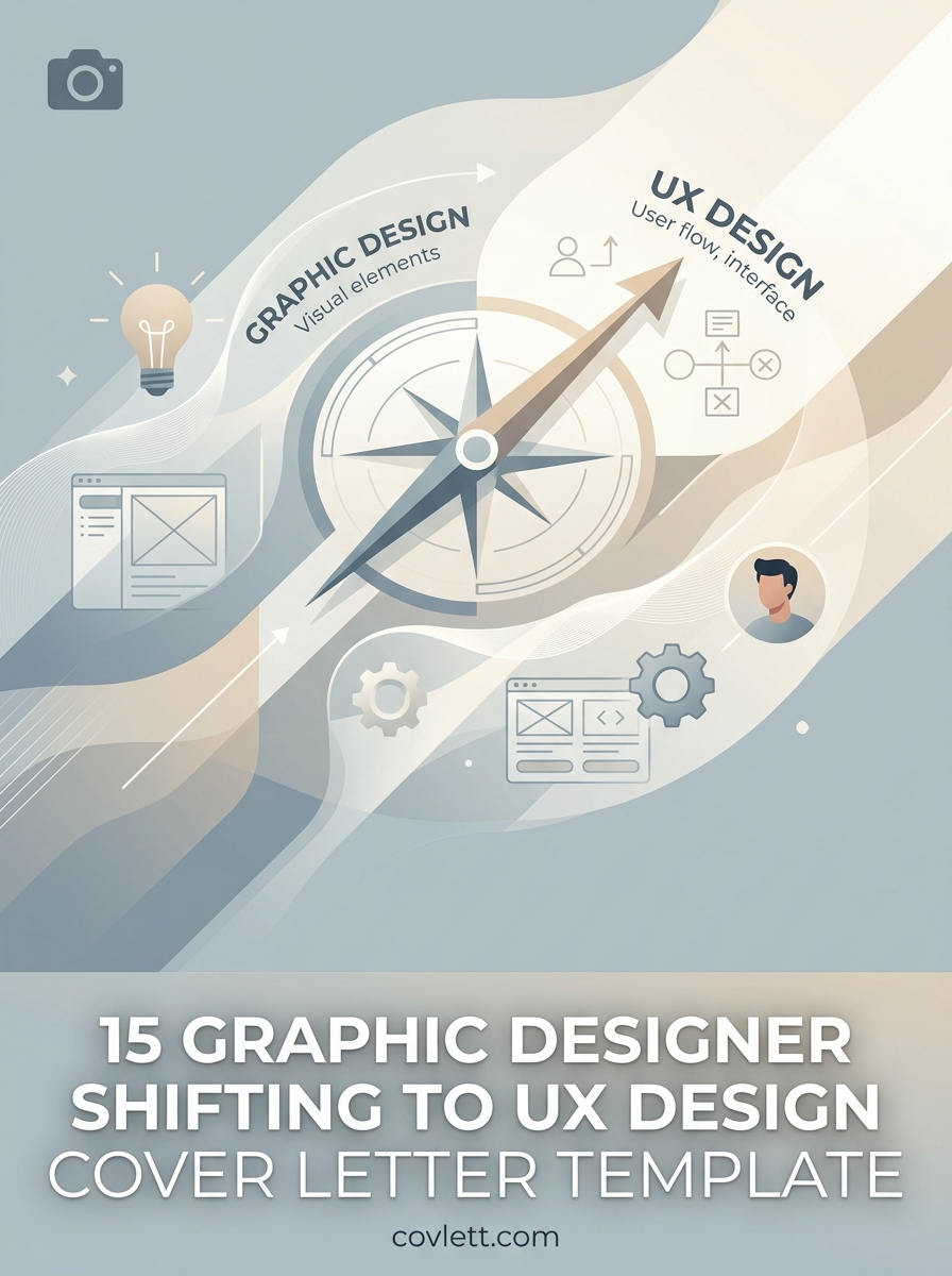 Graphic Designer to UX Designer Cover Letter Template that Bridges the Skill Gap