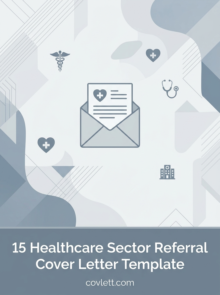 Professional Healthcare Referral Cover Letter Template for Strategic Career Transitions