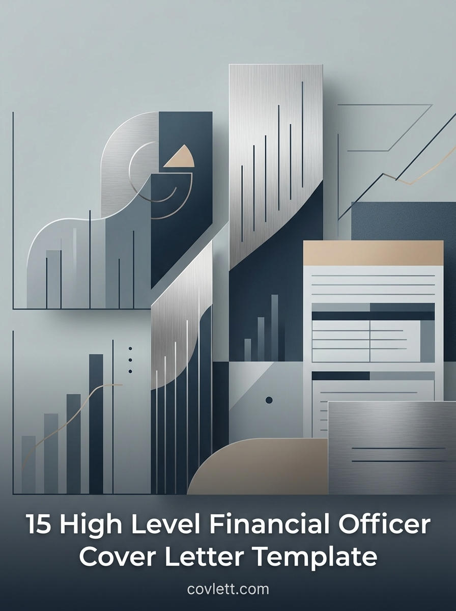 Executive Financial Officer Cover Letter Template that Secures Leadership Interviews