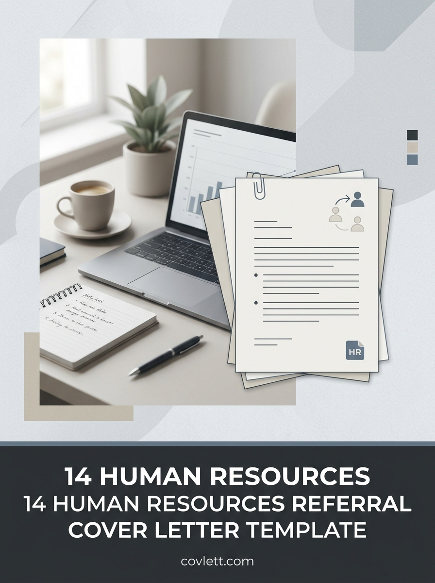 Strategic Employee Referral Cover Letter Template for Human Resources Candidates