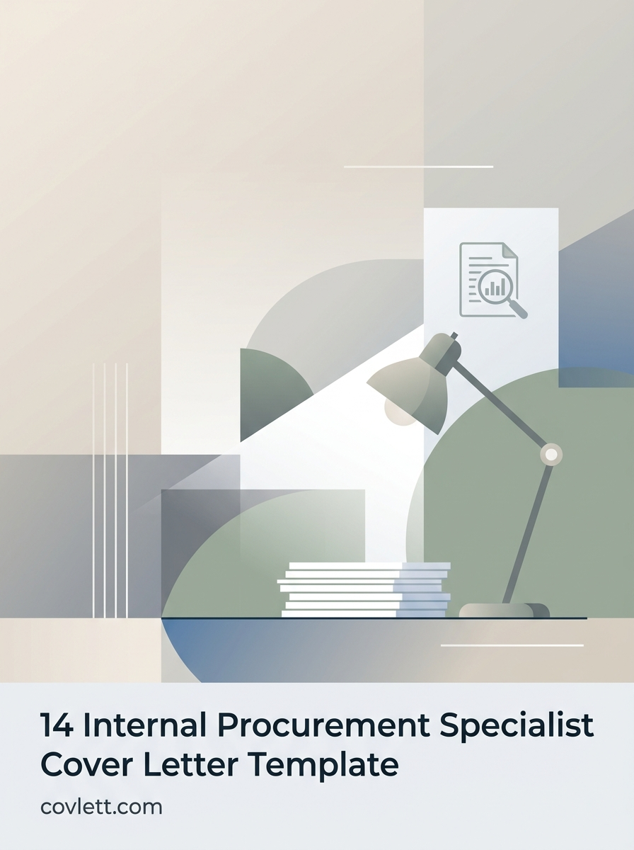 Strategic Internal Procurement Specialist Cover Letter Template for Career Advancement