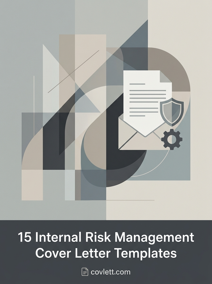 Internal Risk Management Cover Letter Template that Demonstrates Strategic Oversight