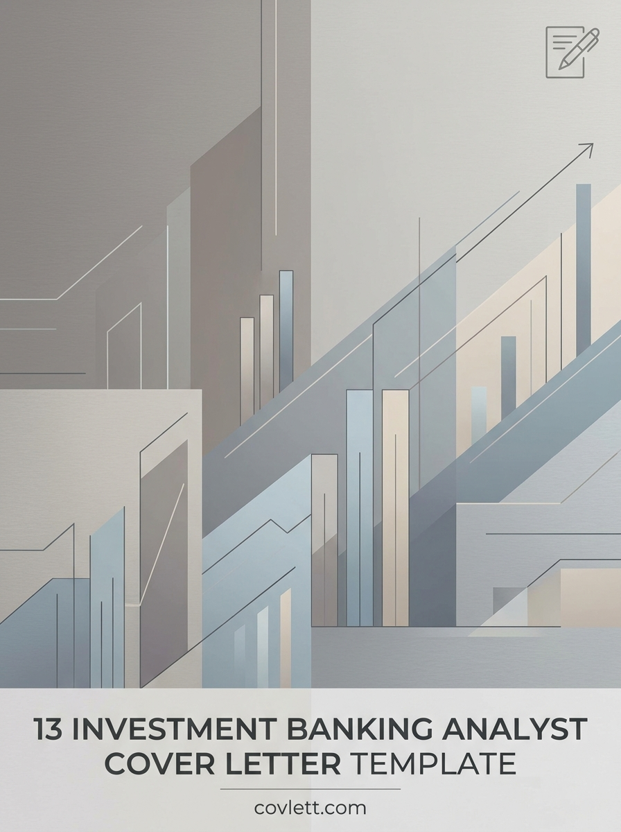 Investment Banking Analyst Cover Letter Template that Secures Interviews