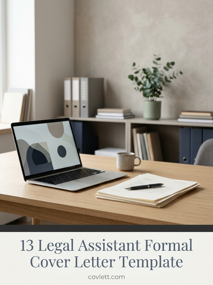 Professional Legal Assistant Cover Letter Template - Impactful Career Advancement