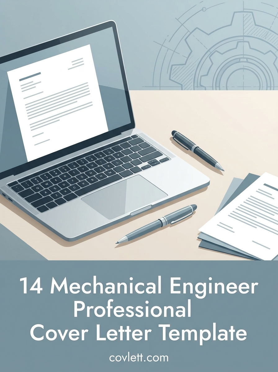 Professional Mechanical Engineer Cover Letter Template for Career Advancement