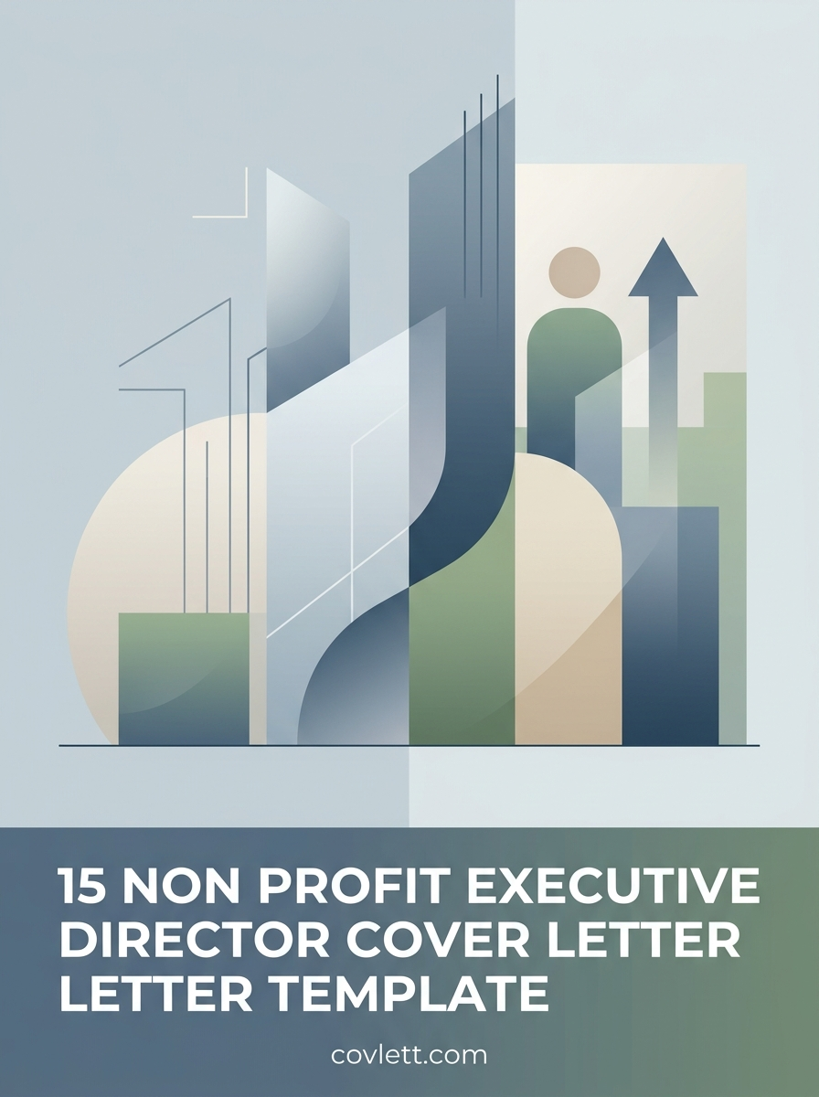 Strategic Non Profit Executive Director Cover Letter Template for Mission Leadership