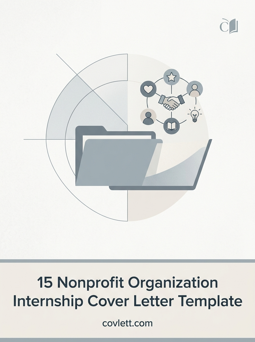 Impactful Nonprofit Organization Internship Cover Letter Template for Aspiring Advocates
