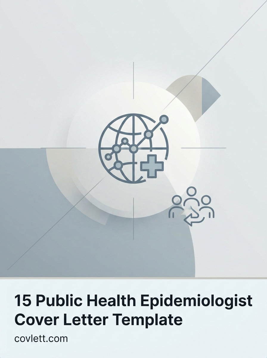 Public Health Epidemiologist Cover Letter Template - Impactful Scientific Communication strategies