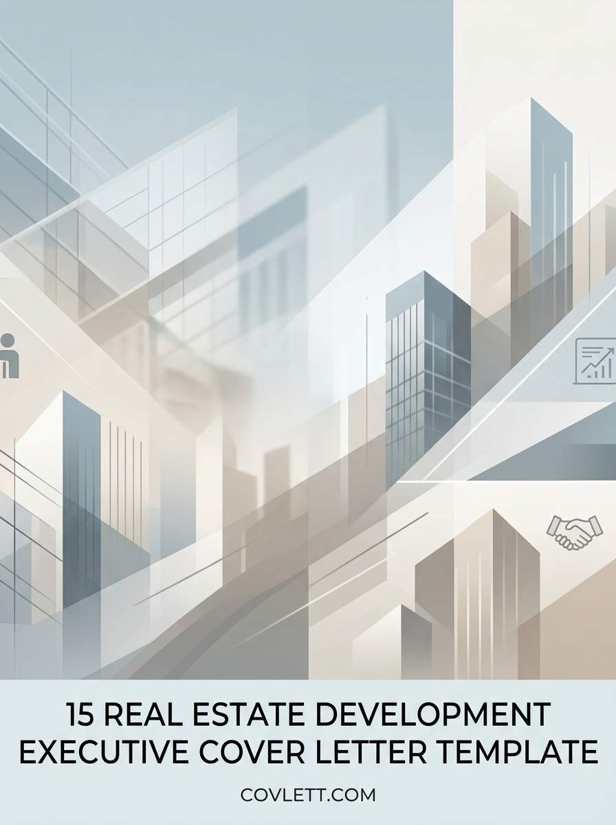 Strategic Real Estate Development Executive Cover Letter Template for High-Impact Leadership Roles