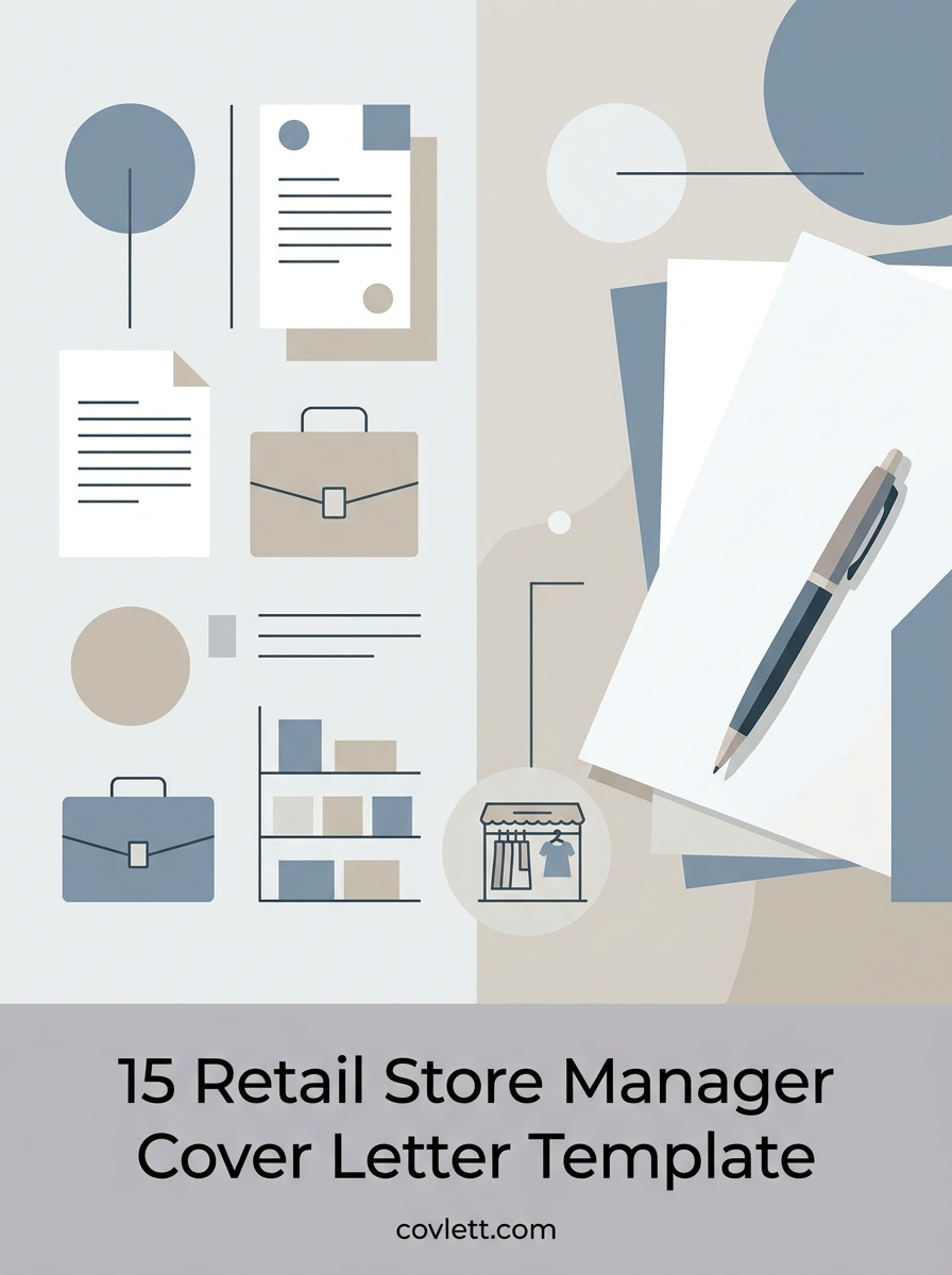 Strategic Retail Store Manager Cover Letter Template for Leadership Results