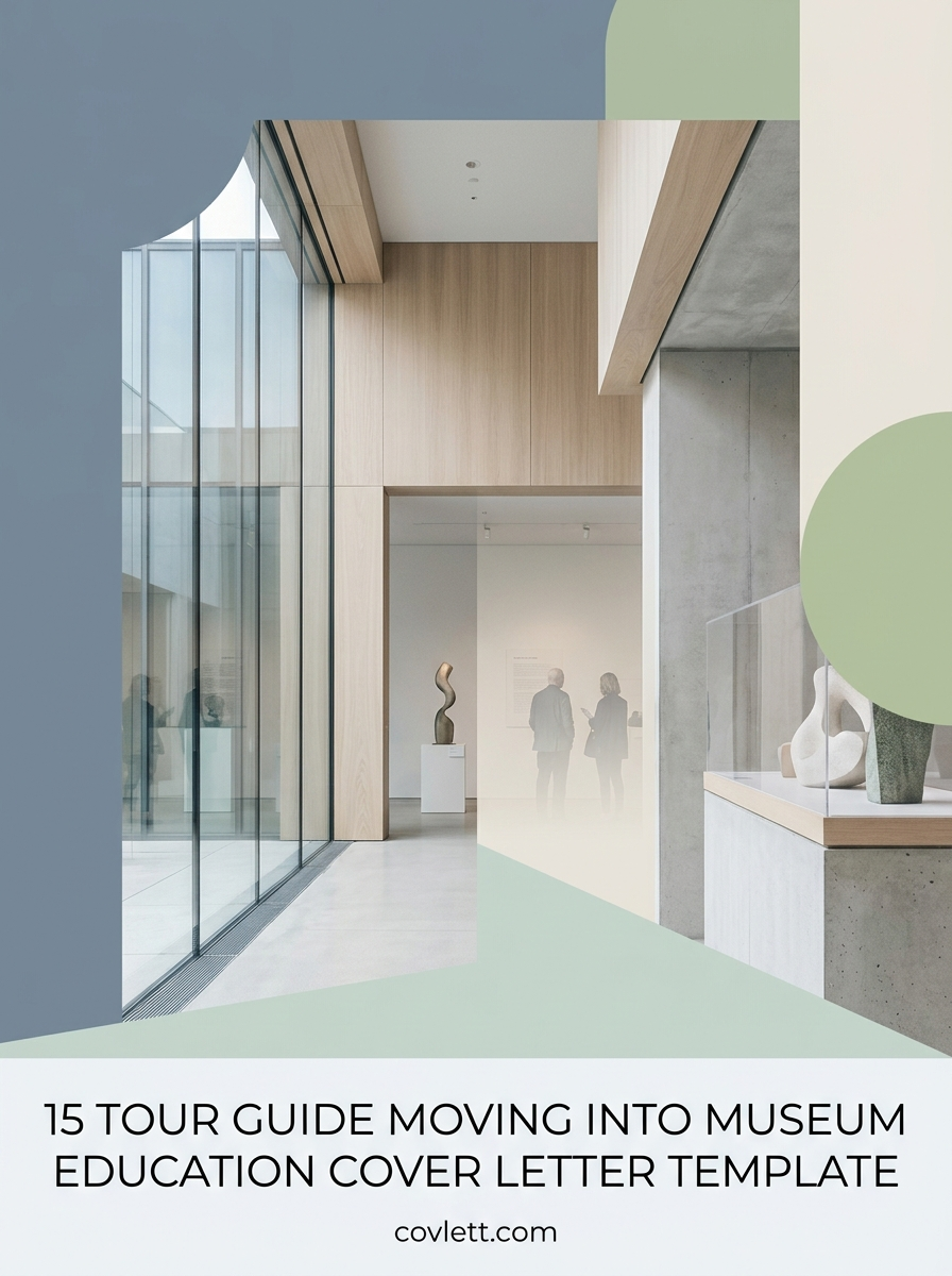 Career Transition Tour Guide to Museum Educator Cover Letter Template