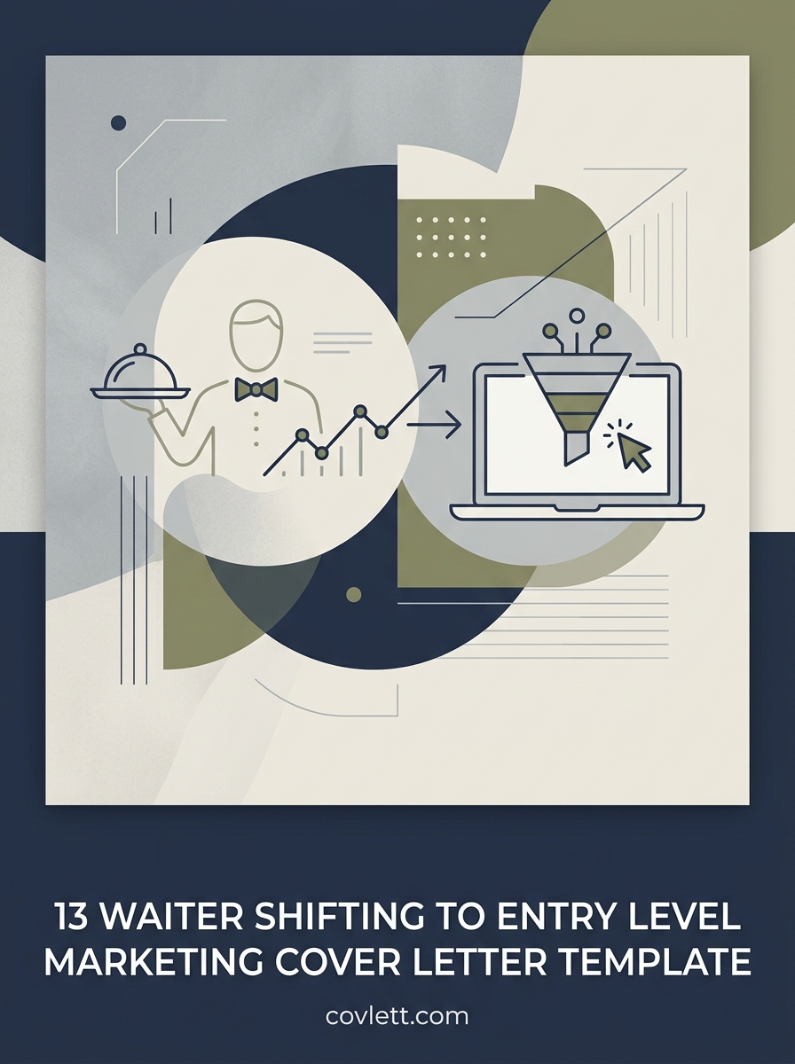 Professional Marketing Career Change Cover Letter Template for Career Starters